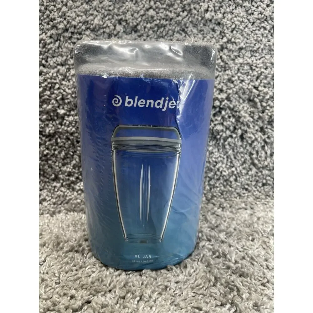 Blendjet XL Jar 32oz Designed for Blendjet 2.0 Clear Brand New Factory Sealed